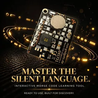 CHICHYTU14W Morse Code Karte, การ์ดฝึกที่ใช้งานได้จริง, คุณสมบัติส่วนบุคคลแบบพกพาฟังก์ชั่นที่ใช้งานได้จริงเฉพาะ บัตรฝึกรหัส Morse ของขวัญเทศกาล