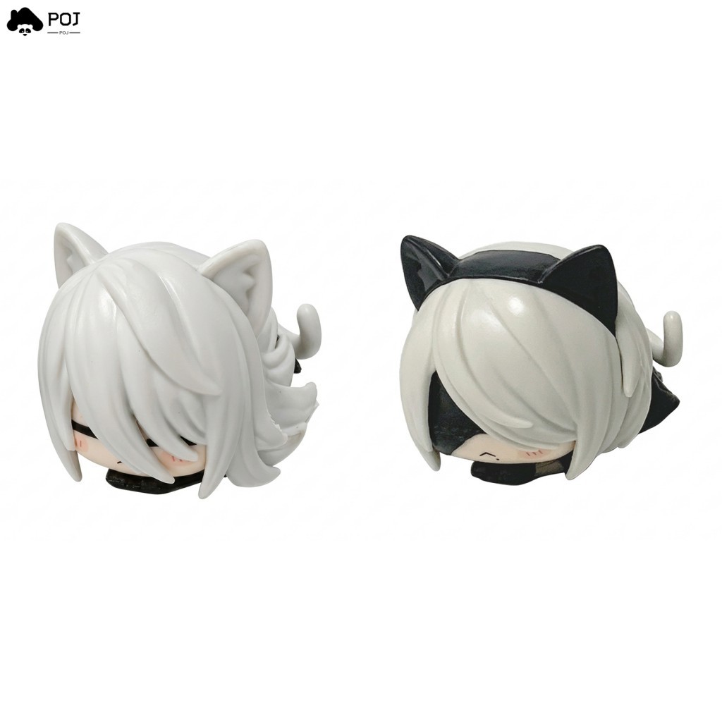 NieR Automata รุ่น Q 2B A2 ตุ๊กตาตัวเลขสะสมเครื่องประดับเดสก์ท็อปสําหรับแฟนอะนิเมะ