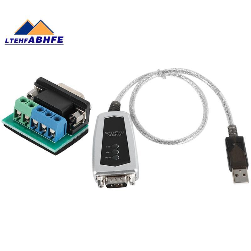 [ขายร้อน L]USB ถึง RS485 RS422 ชิปสายเคเบิลอะแดปเตอร์แปลงอนุกรมสําหรับ 10 8 7,XP และ