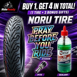TUBELESS TIRE 8P.R NORU TIRE MALAYSIA FREE SEALANT PITO SIZE X10 X13 X14 X17 wholesale[1-pcs]
