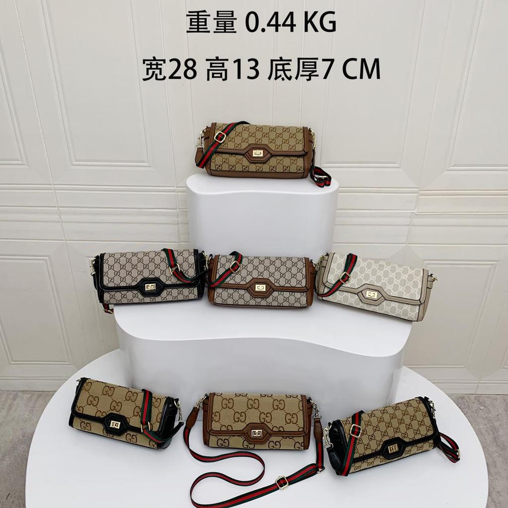 GU * CCI/GU * Chi 2025 ต้นฤดูใบไม้ร่วงกระเป๋าสไตล์ใหม่กระเป๋าถือสุภาพสตรีแฟชั่นแม่กระเป๋าช้อปปิ้งกระ