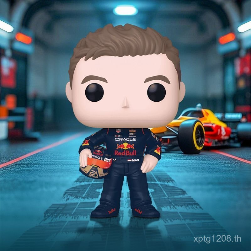 คลังสินค้าพร้อม Funko Funko pop F1 Racing Car Red Bull Fleet Max S4 Vista Pan พร้อมหมวกกันน็อคอุปกรณ