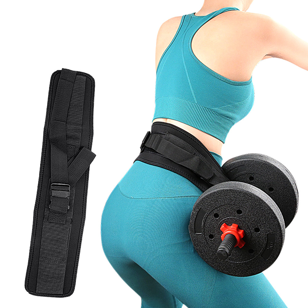 1PCS Exercise Hip Thrust Belt - Dumbbell Hip Thrust Belt, Thicken Widen Comfortable for Dumbbells, K