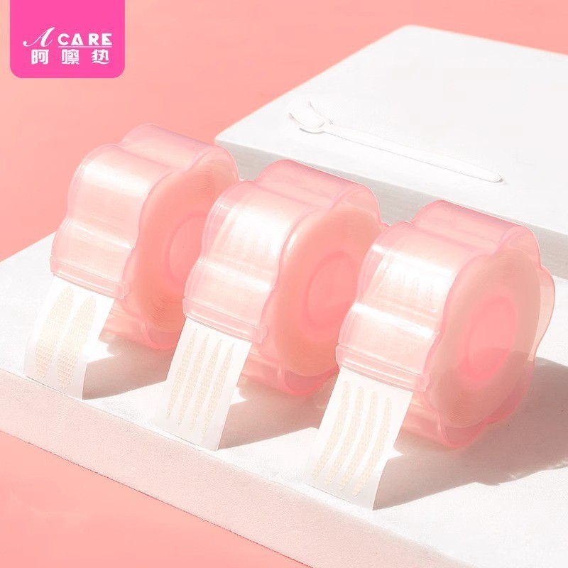 -Y/ 双眼皮贴Cv-网红丝玉米妆品自然贴 ผู้ชายและผู้หญิง Light Tap-Y/Double Eyelid สติกเกอร์ Cv-Gauze Lace ซ่อน2025120