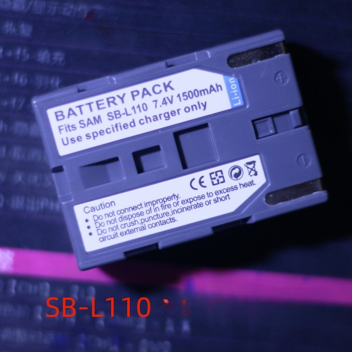 SB-L110 battery compatible with Samsung VP-D34 63 101i 103i 107i 108i 303i charger