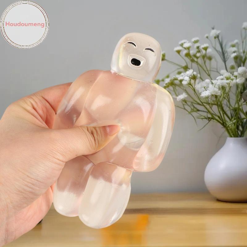 Houdoumeng Bubble Pop Fidget ของเล่นบีบ Sensory Robot Popper Anti-Anxiety ของเล่นสําหรับผู้ใหญ่เด็ก 