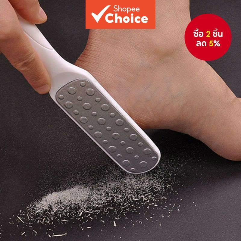 Double Side แฟ้มเท้าแคลลัส Remover Rasp Dead Skin Removal RUB Scrubber Exfoliating Pedicure Feet Care TOOL