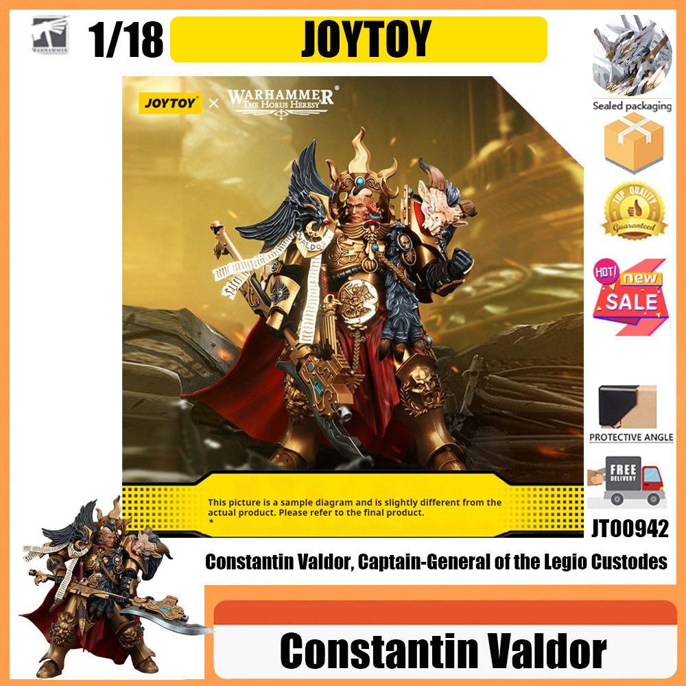 JOYTOY Constantin Valdor JT00942 Dark Source Warhammer กองทัพสุ่มของ Horus Marshal Constantin.Waldor