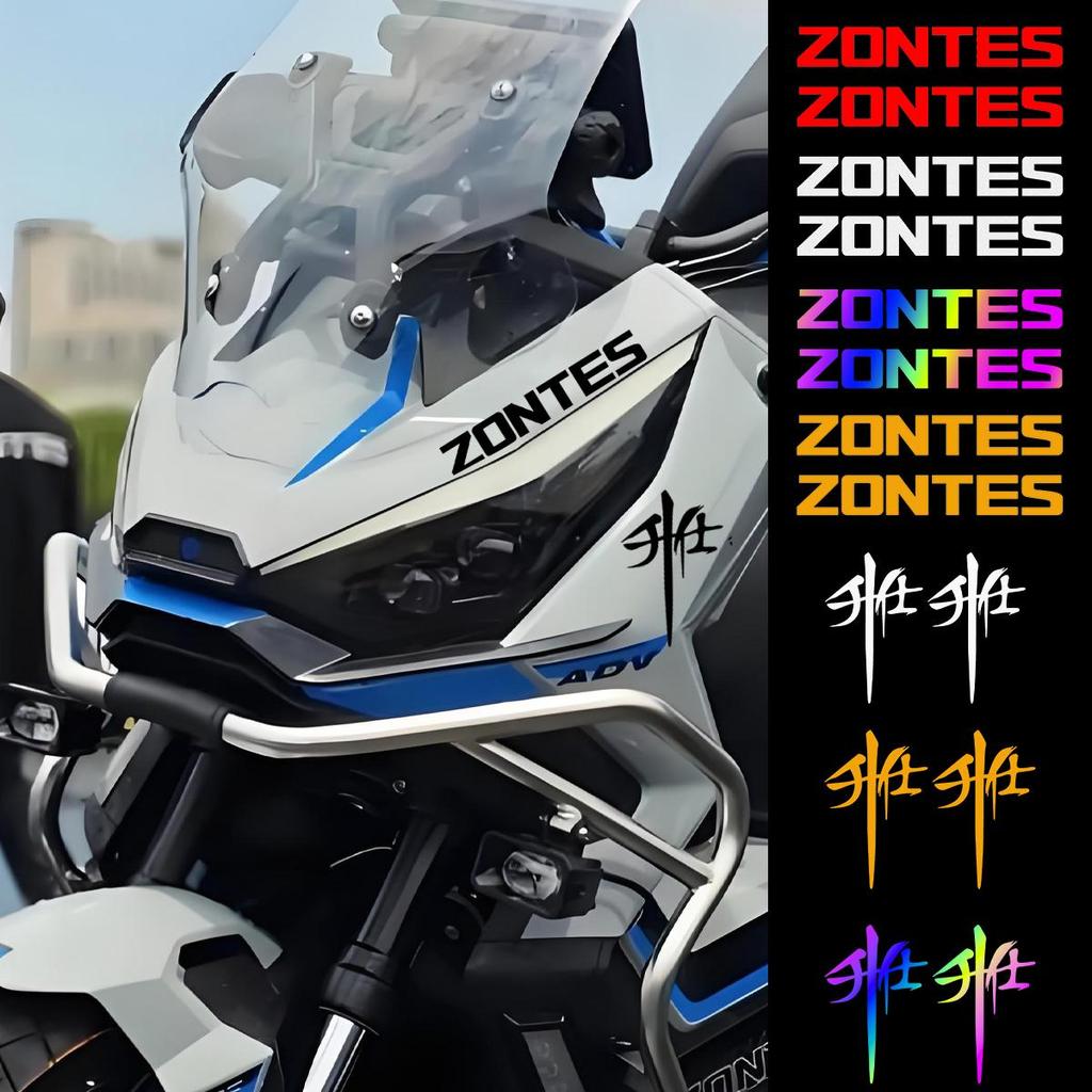 สําหรับ ZONTES 368G 703F 703RR 368D 368K 368E อุปกรณ์ตกแต่งรถจักรยานยนต์สติกเกอร์ตกแต่งด้านหน้าสะท้อนแสงกันน้ําไวนิล Decals