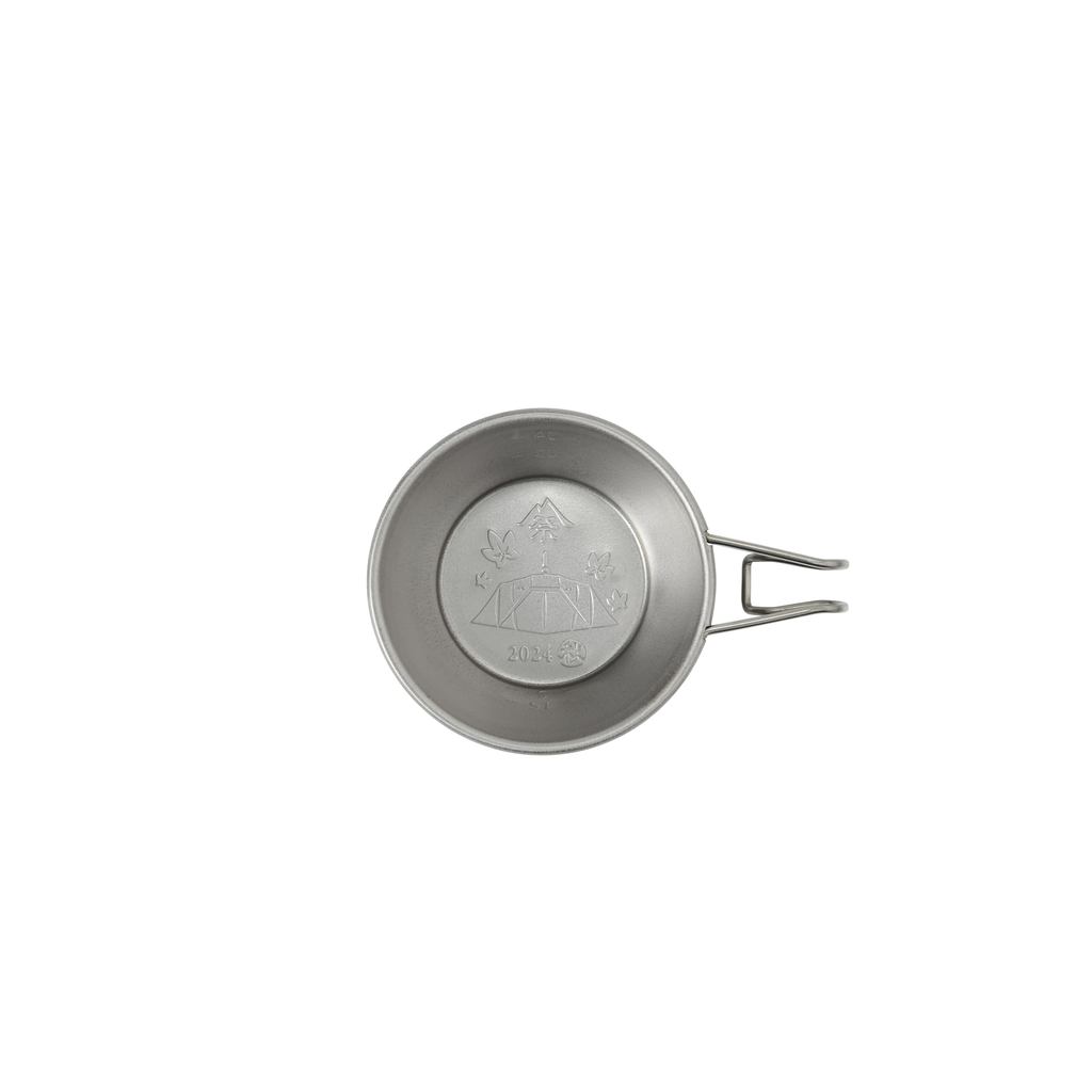 Snow Peak Sierra Cup Titanium/Steel Deep Mini Camping Mug Bowl