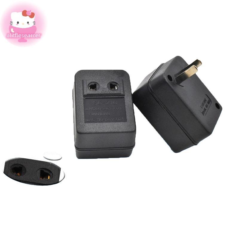 Alittlesearcer 50W 220V ถึง 110V AC Power Travel Transformer EN อะแดปเตอร์แรงดันไฟฟ้า