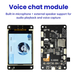 ESP32-S3 ES3C28P บอร์ดพัฒนา WiFi BT สมาร์ทจอแสดงผลหน้าจอ 2.8 นิ้วโมดูล TFT หน้าจอสัมผัสรองรับ XiaoZhi Type-C