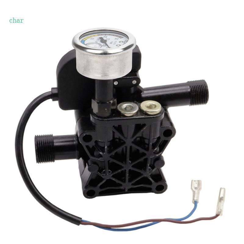Char เครื่องวัดความดันขนาดกะทัดรัดสําหรับเครื่องซักผ้ารถยนต์เครื่องวัดความดัน 7 4 ซม