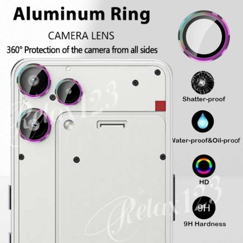 Nothing Phone 3A Lite 5G 2025 เลนส์โทรศัพท์ฟิล์มสําหรับ Nothing Phone 3ALite 3A Lite Nothing Phone 3 A LITE 5G 4G 2025 เลนส์กล้องด้านหลังป้องกันแหวนกระจกนิรภัยโลหะฝาครอบ