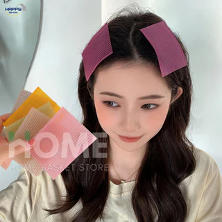 แผ่นแปะผม(รุ่นพรีเมี่ยม) เก็บผม แผ่นเก็บไรผม แผ่นแปะผมตีนตุ๊กแก ที่แปะผม กิ๊บติดผม ติดเก็บลูกผม ยางรัดผม