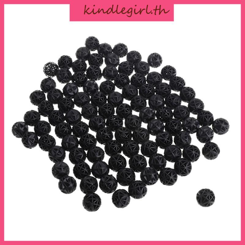 KING 100 ชิ้น Bio Balls กรอง Media 0 6 นิ้วขนาดเล็ก Bio สําหรับ Pond Filter Bio Balls เหมาะสําหรับ P