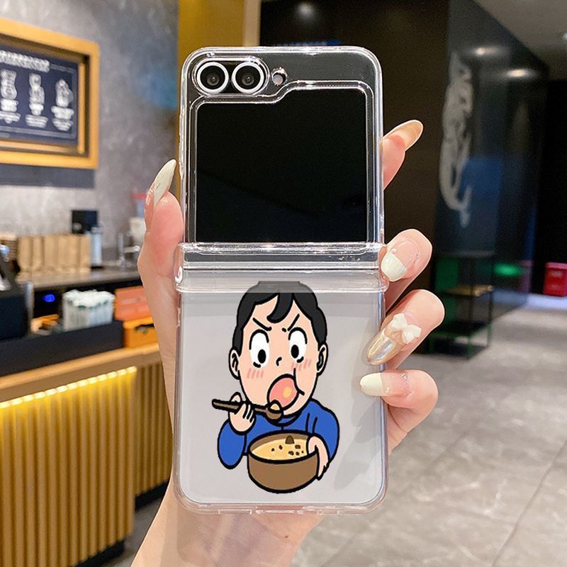 พับเคสโทรศัพท์ขึ้นและลงสําหรับกรณี SAMSUNG ZFLIP2 ZFLIP3 ZFLIP4 ZFLIP5 ZFLIP6 ZFLIP7 สําหรับ OPPO กร