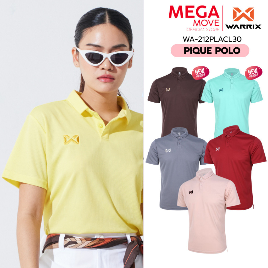WARRIX รุ่น Pique Polo Basic