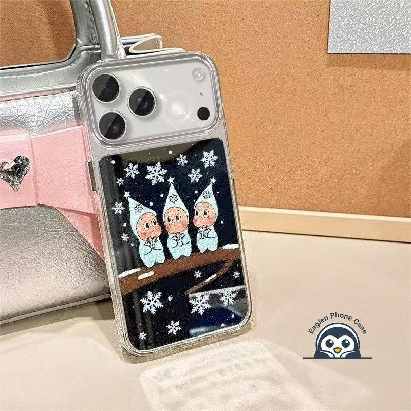 น่ารัก Twinkle Snow Mirrorเคสโทรศัพท์สําหรับRealme GT 8 7 5 Pro 3 Neo 7X 7 6 5 SE 240W V70 V60 V60S 