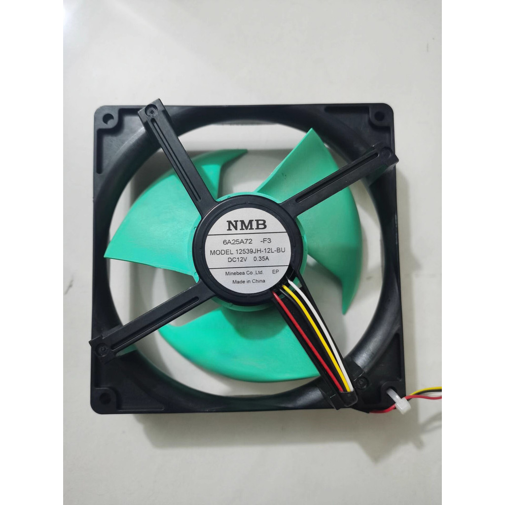 Original NMB 6A06A72S-F3 12539JH-12L-BU DC12V 0.35A พัดลมระบายความร้อนตู้เย็น