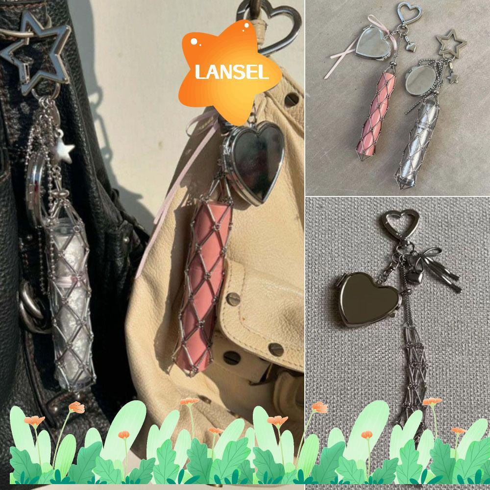 LANSEL Lip Balm Bag Key Chain Y2K Design