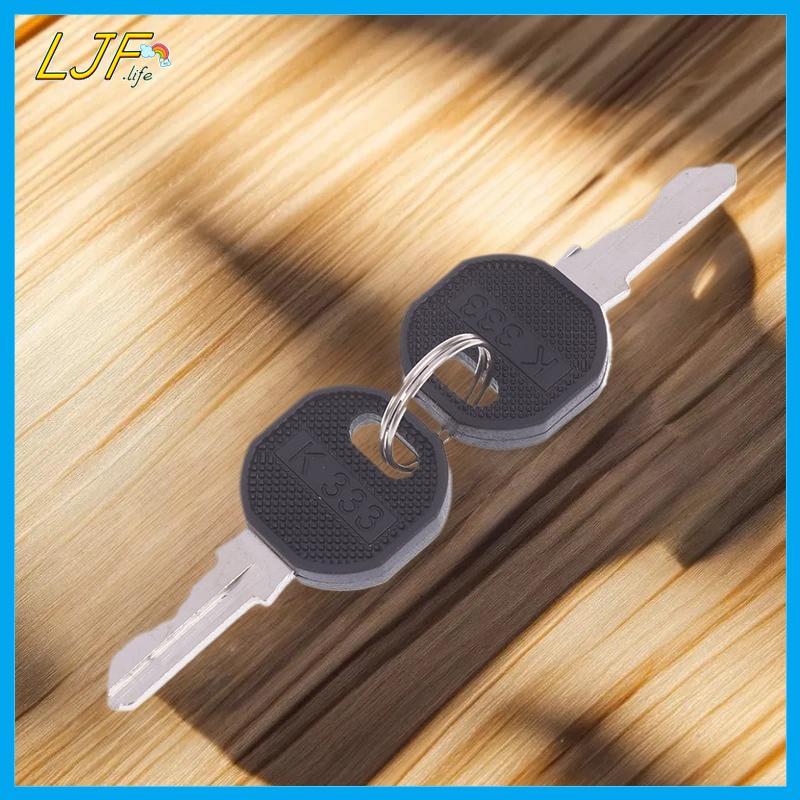 LJF 2 PCS K333 KEYS Caravan Locker Key สําหรับ Emka EK333 Elddis ด้านหน้าแก๊ส Locker Key EK 333 MS30
