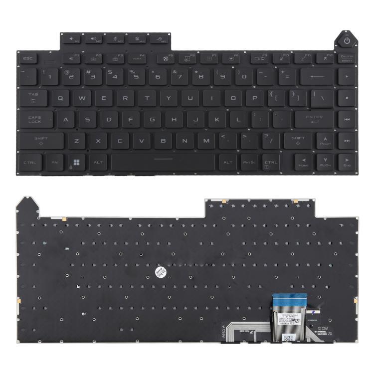 พร้อมส่ง US Version RGB Backlit แป้นพิมพ์แล็ปท็อปสําหรับ Asus ROG Strix G16 G614 G614JU G634 G634JY 
