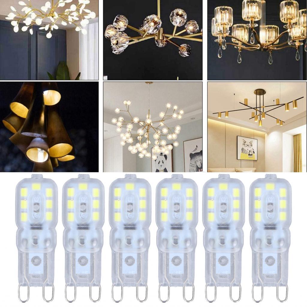 G9 Bulb LED หลอดไฟหรี่แสงได้การกระจายความร้อนอย่างรวดเร็วสำหรับโคมไฟติดผนัง