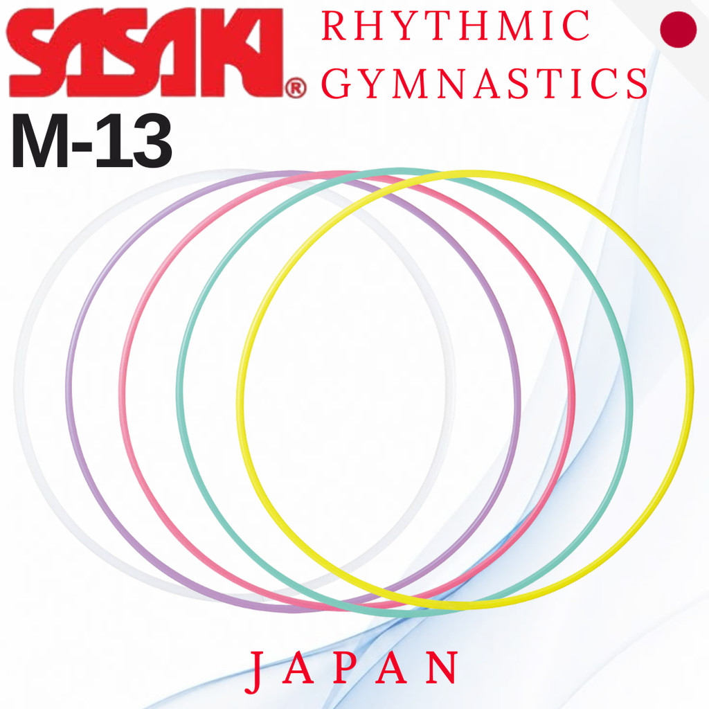 SASAKI M-13 ห่วงยิมนาสติกลีลา - ขนาดต่างๆ FIG Standard - Japan Direct