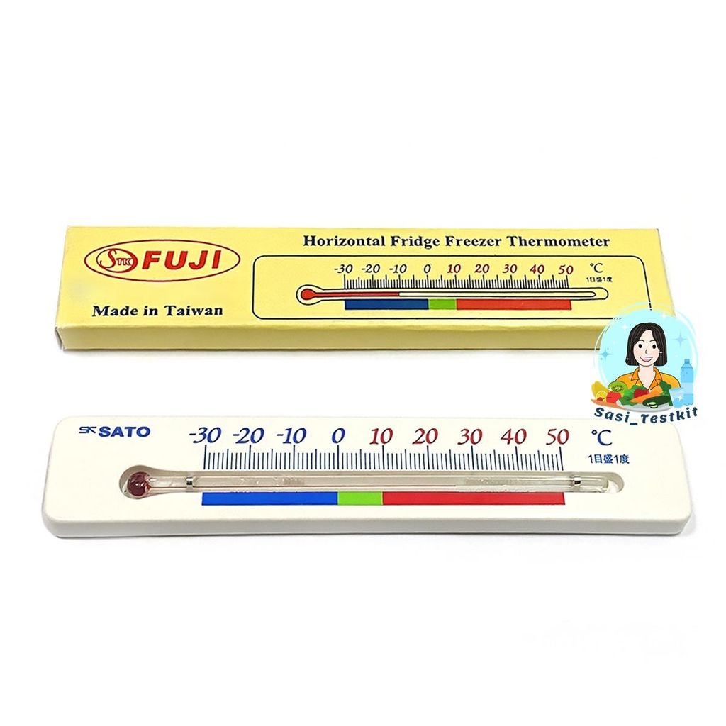 เทอร์โมมิเตอร์ติดตู้แช่ Fridge Freezer Thermometer ได้ทั้งร้อน/เย็น