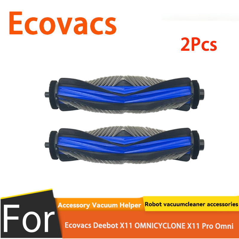 สําหรับ Ecovacs Deebot X11 OMNICYCLONE X11 Pro Omni อุปกรณ์เสริม (2 ชิ้นแปรงหลัก)