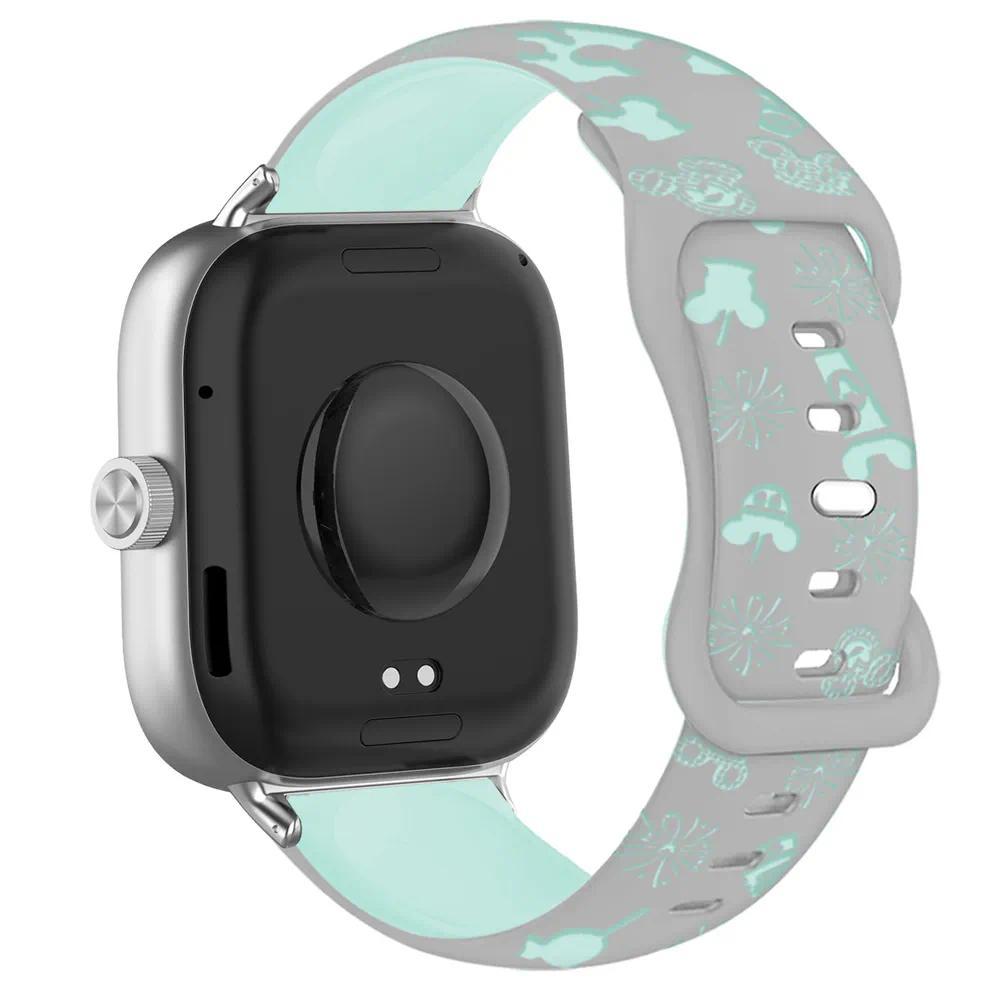 สายรัดซิลิโคนอ่อนนุ่มสําหรับ Redmi Watch 6/นาฬิกา 5/นาฬิกา 4 สําหรับ Mi band 9 Pro/8 Pro สายนาฬิกากีฬา