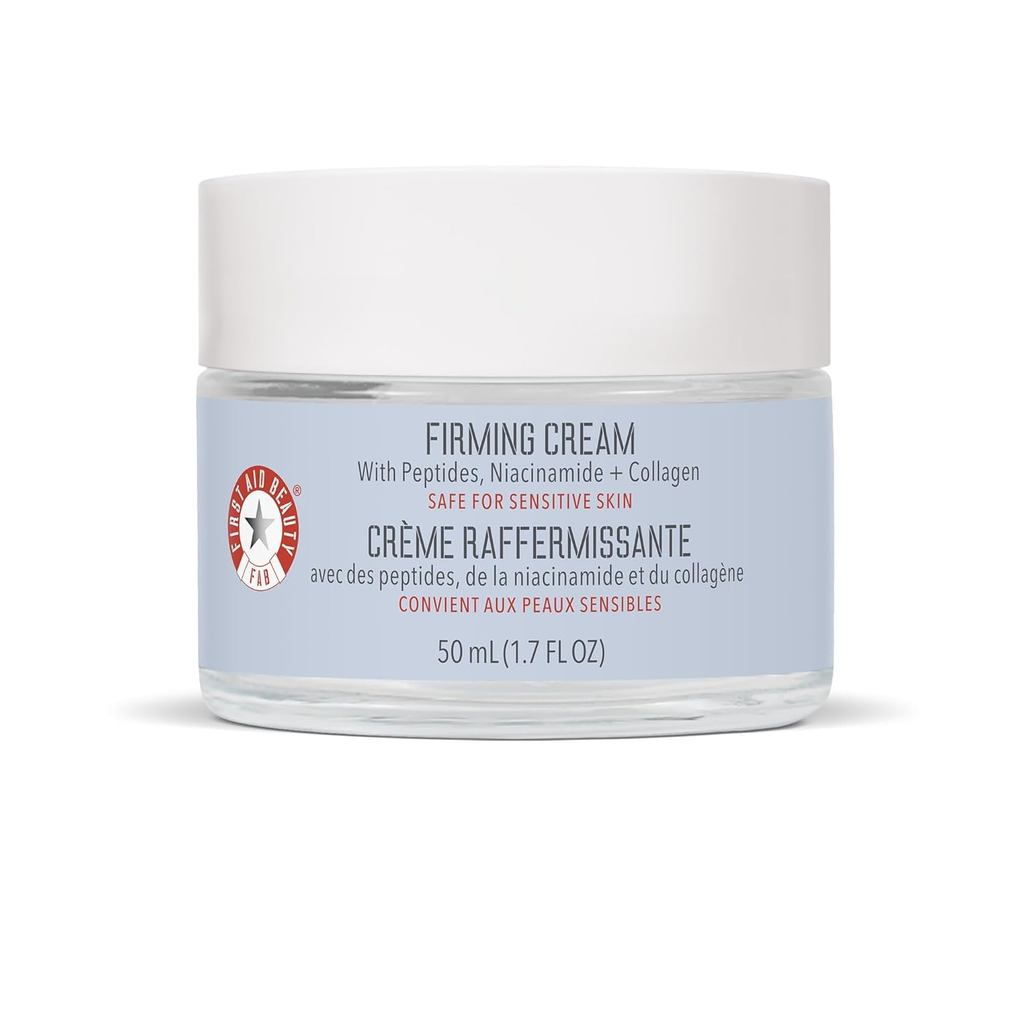First Aid Beauty Firming Collagen พร้อมคอลลาเจน เปปไทด์ และ Niacinamide – Day + Night Anti-Aging Fac