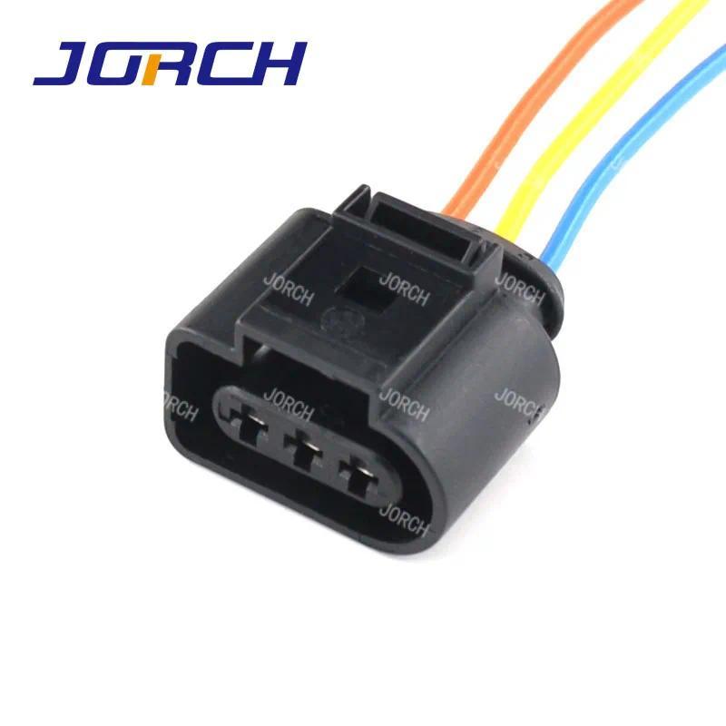 J 1/5/10ชุด3 Pin Auto Sensor Pigtail สายไฟขั้วต่อปลั๊ก3.5มม.สำหรับ VW AUDI Skoda VAG volksWagen Jett