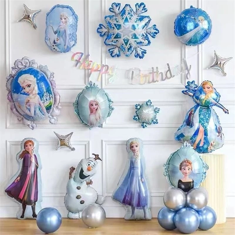 ลูกโป่งฟอยล์Frozen ลูกโป่งวันเกิดเจ้าหญิงเอลซ่า ส่งจากไทย