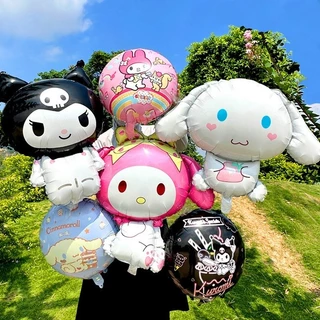 ลูกโป่งSanrio ตัวการ์ตูน คุโรมิ เมโลดี้ ชินนาม่อน ลูกโป่งฟอยล์น่ารัก ใช้จัดงานวันเกิด รับปริญญา ปาร์ตี้ปีใหม่
