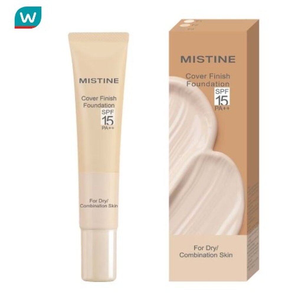 Premium (สินค้าตัวแถม) Mistine Cover Finish Foundation SPF15 PA++ 1 Pcs GWP