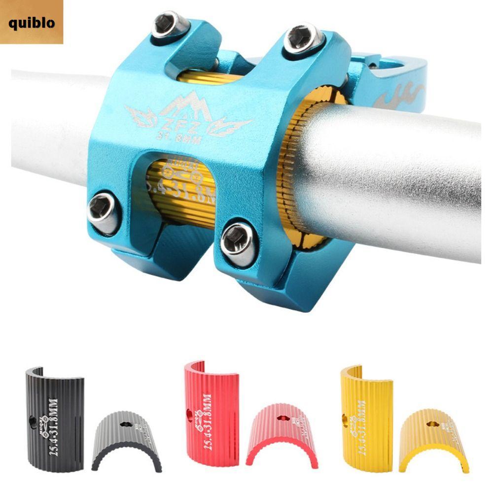 QUIBLO จักรยาน Spacer Conversion, อลูมิเนียม 31.8 มม.ถึง 35 มม.จักรยาน Handlebar Conversion, Shim 25.4mmTo31.8 มม.5 สีจักรยานบาร์ Bore Adjuster