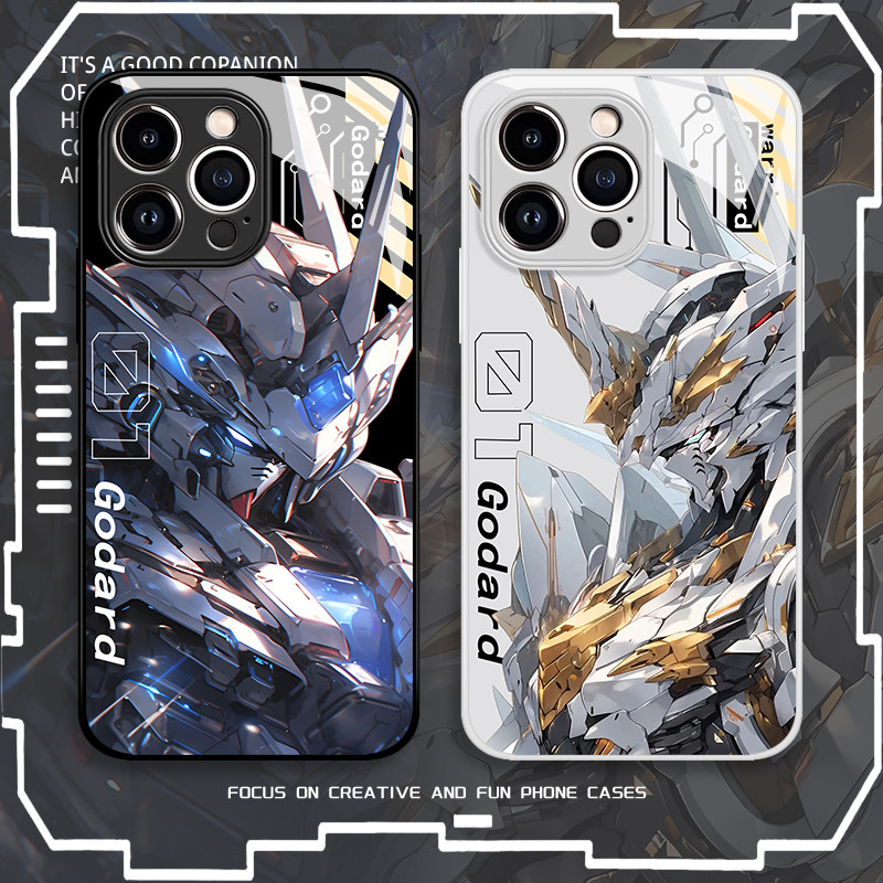 เคสโทรศัพท์กันดั้ม iQOO13 Mobile Suit 12 Street Wear vivos20pro Boys neo10 Anime 11 High-End Feeling