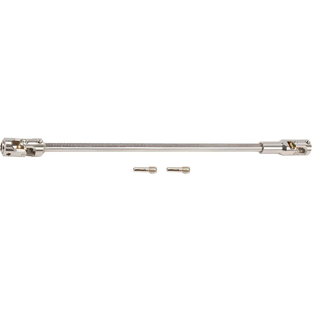 SCX10 ไดรฟ์เพลา 68-229 มม.ตัดความยาวสแตนเลส Driveshaft สําหรับ 1/10 RC Crawler LCG Rig Sportys Scale