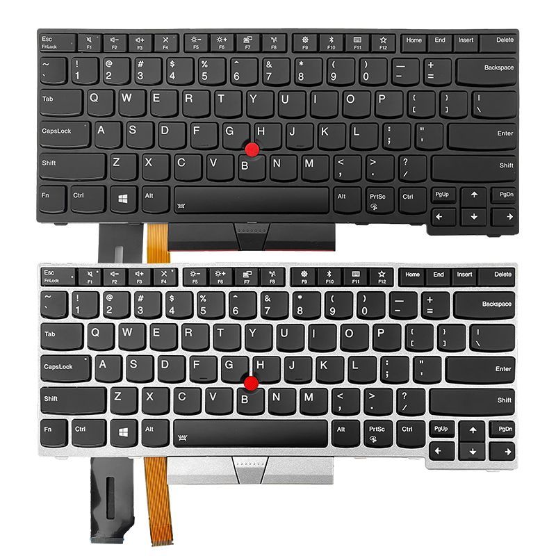 คีย์บอร์ดโน๊ตบุ๊ค Lenovo ThinkPad สำหรับรุ่น E480/T480/E490/T490 และรุ่นอื่น
