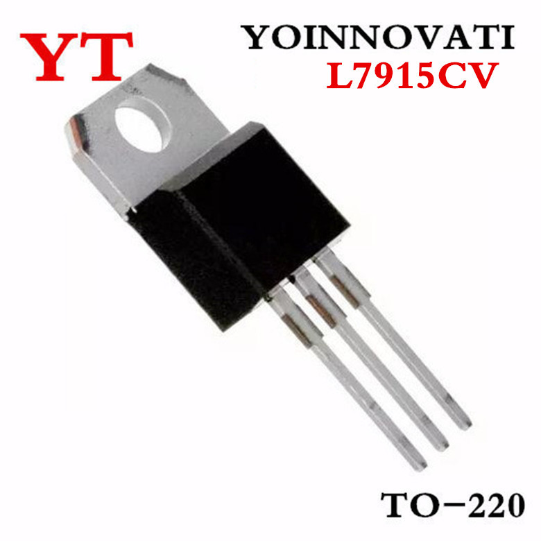 100 ชิ้น/ล็อต L7915 L7915CV LM7915 7915CV TO220 IC REG LINEAR -15V 1.5A TO220