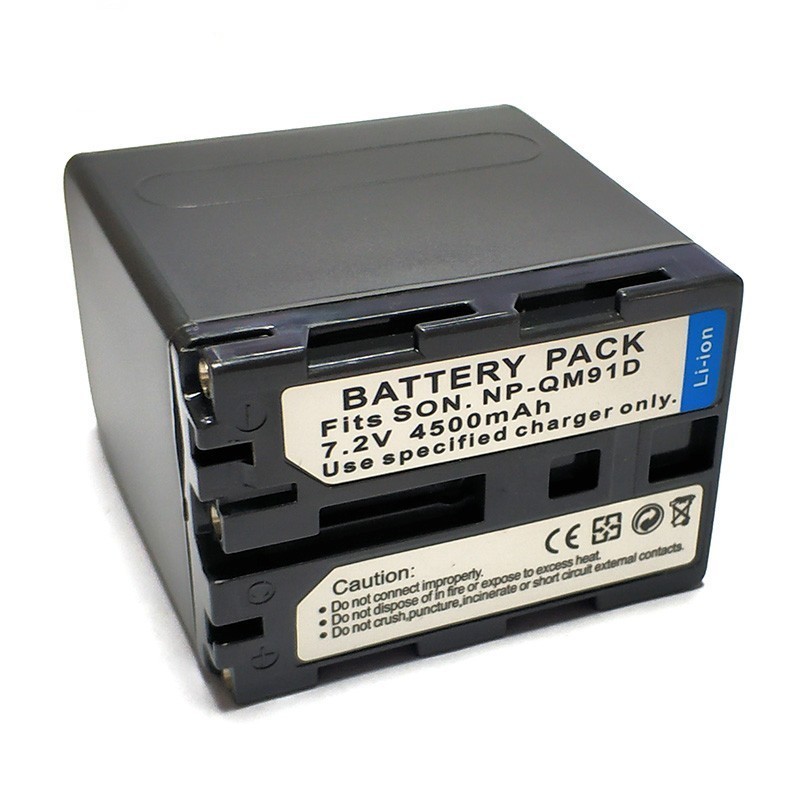 เหมาะสําหรับ Sony NP-QM91D แบตเตอรี่ลิเธียมเหมาะสําหรับเครื่องชาร์จกล้อง DCR-TRV285E DCR-TRV325 TRV3