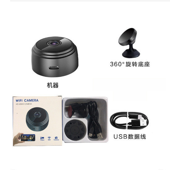 A9 กล้อง HD Home WIFI การเฝ้าระวังกล้องเด็กกีฬากลางแจ้ง 1080P Night Vision กล้อง