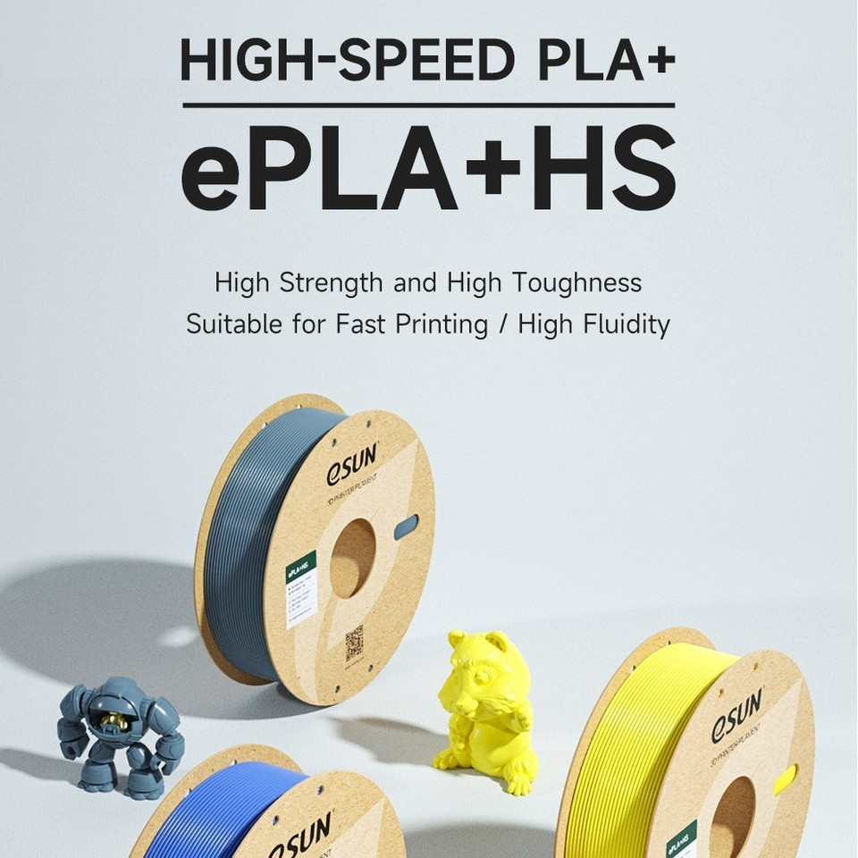 เส้น PLA+HS (High Speed) eSun Filament 1.75 mm, 1 KG