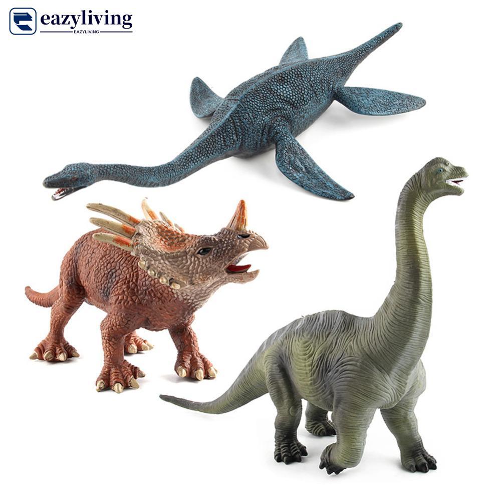 EAZYLIVING ของเล่นไดโนเสาร์จําลอง Wild Life Tyrannosaurus Rex World Park ไดโนเสาร์รุ่นตัวเลขการกระทํ