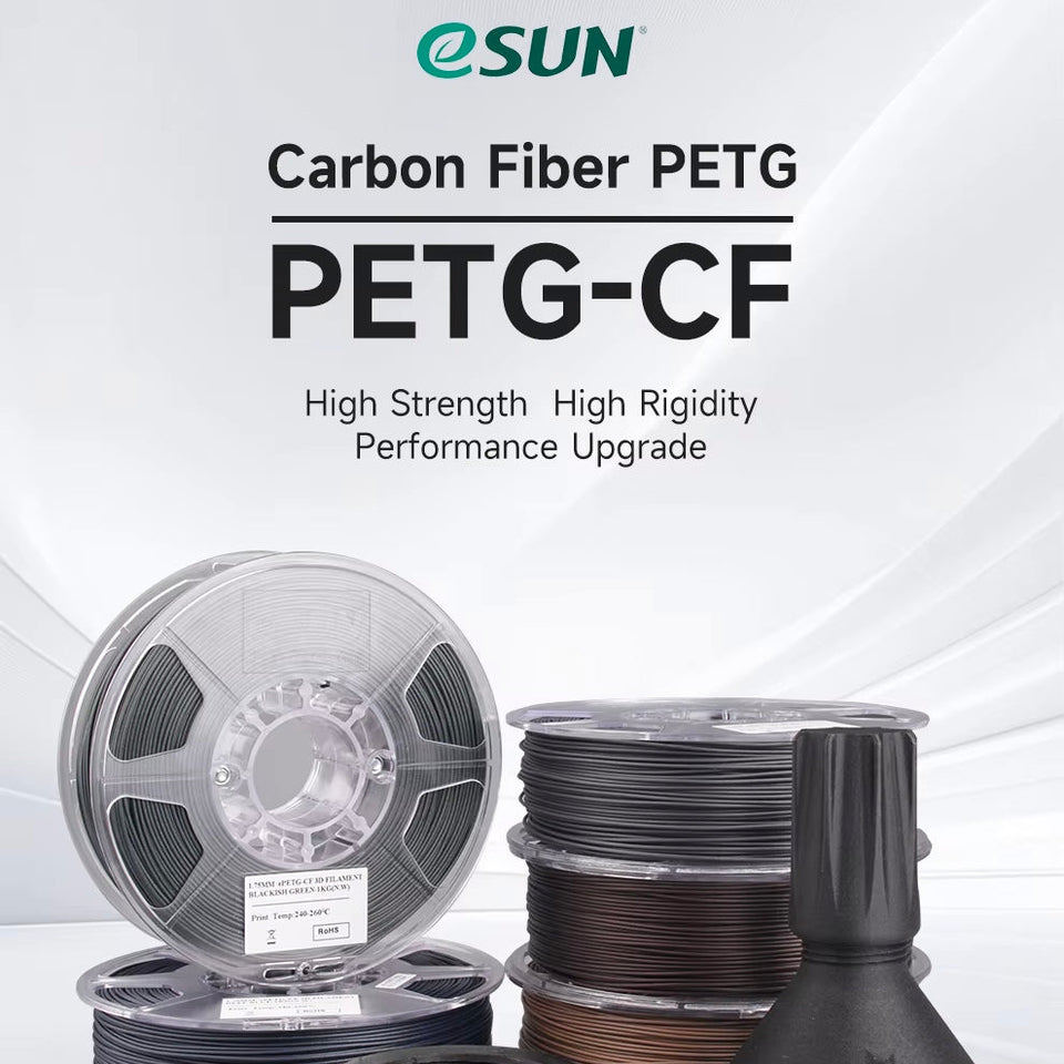 เส้นวัสดุการพิมพ์ PETG Carbon Fiber (PETG-CF) eSUN