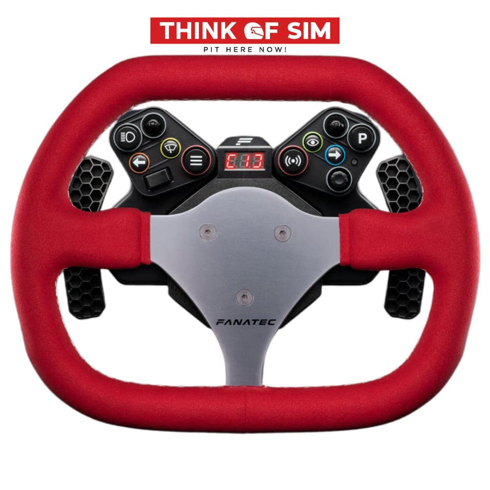 Fanatec CSL Steering Wheel Flat 2 V2 QR2 พวงมาลัย Flat 2 V2 พร้อม QR2 ประกันศูนย์ไทย