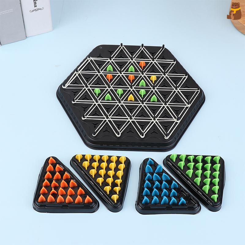 [TA] Chain Triangle Chess Splendor Duel Board Strategy Game สําหรับเด็กและผู้ใหญ่ Fun Family Game Lo