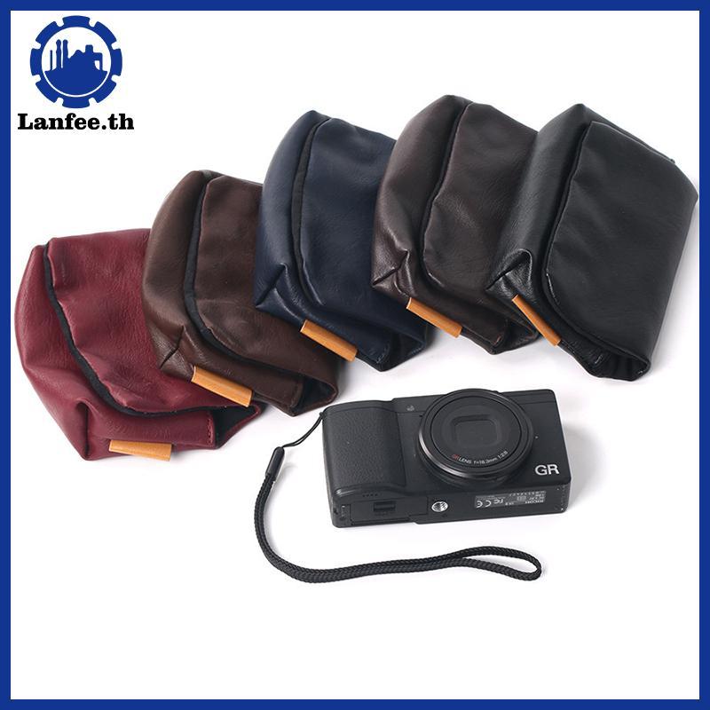 NFE PU กระเป๋ากล้องหนังสําหรับ Fujifilm X100V X100F X100T X100S XF10 X30 X10S X70 Leica DUXL X2 Cano